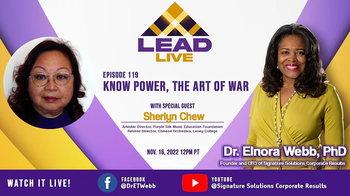 (Episode 119) Lead Live with Dr. Elnora Webb | Kno...