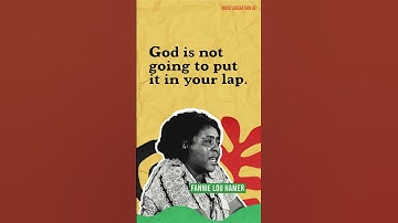 Thumbnail of Fannie Lou Hamer Speech - Black History Month 2025