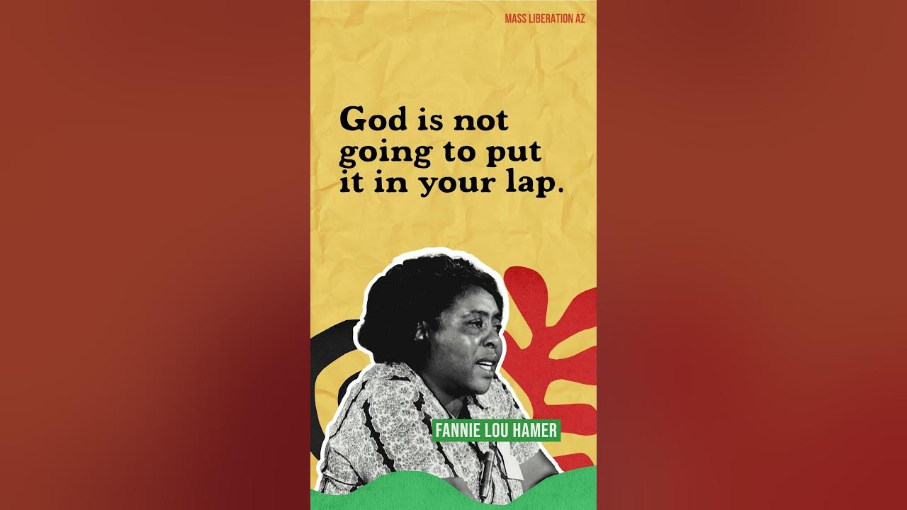 Fannie Lou Hamer Speech - Black History Month 2025