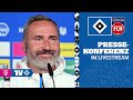 RE-LIVE: PRESSEKONFERENZ I 3. Spieltag I HSV vs. 1. FC Heidenheim