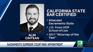 Alin Cintean appointed judge at Sacramento Superior Court