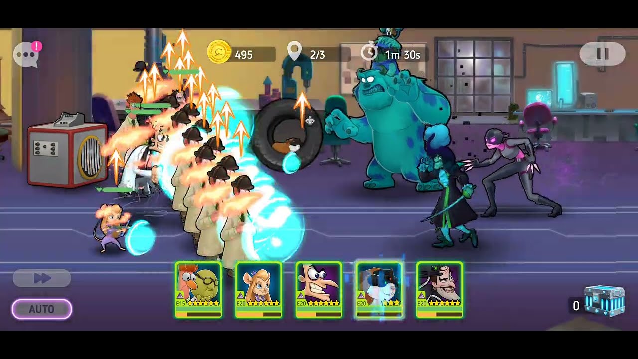 Disney Heroes Battle Mode Gear Upgrade (P1)