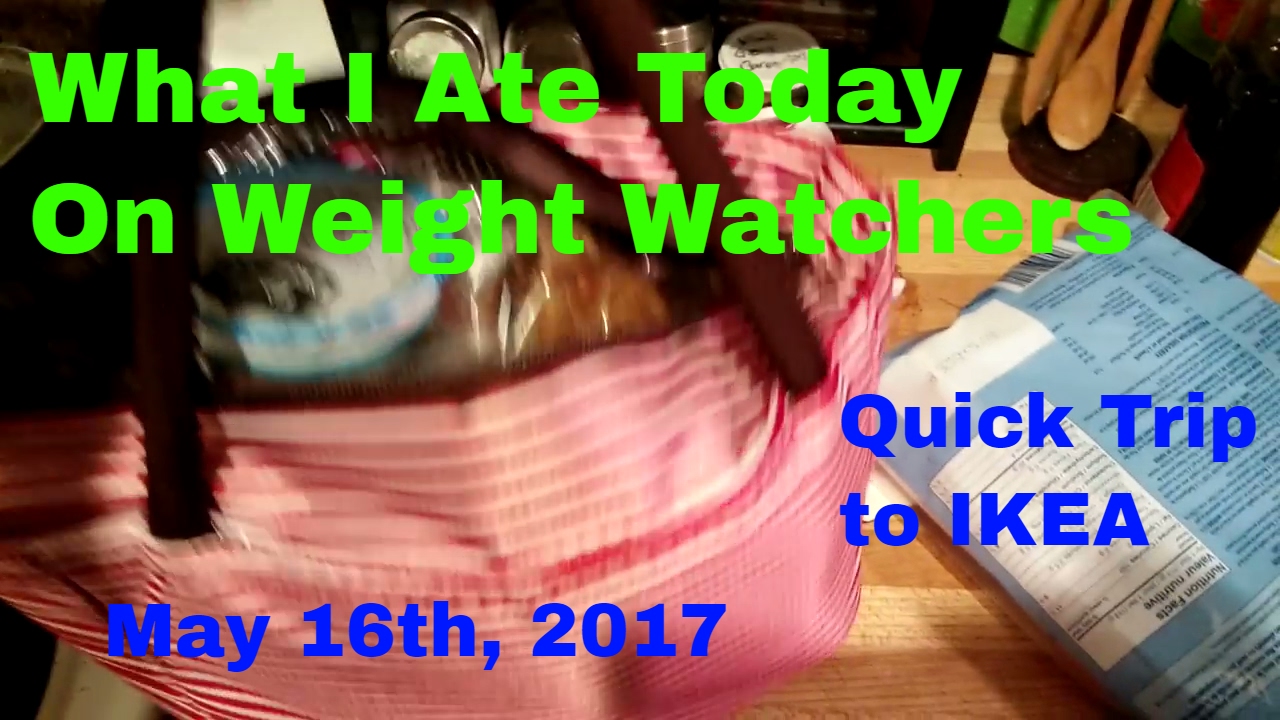 What I Ate Today On Weight Watchers IKEA CHIT CHAT YouTube