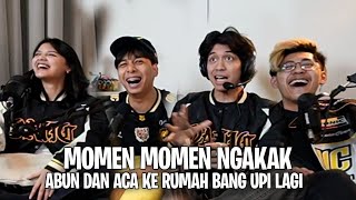 Funny moment Abun and Acaa come to Bang Upi's house AGAIN