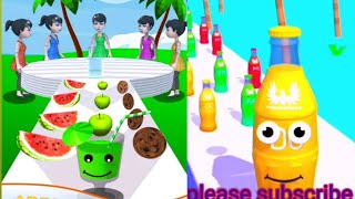 Juice Run || Fruits Juice Runner || Max level gameplay || Android game || s a k games.. screenshot 1