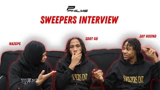 Sweepers Interview : Sdot Go, Jay Hound, & NazGPG On Music | Kenzo B | Thunder Bklu | Asian Doll