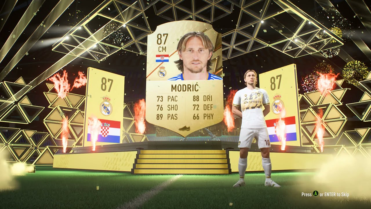 FIFA 22: Ultimate Team - Pack Opening - Modric