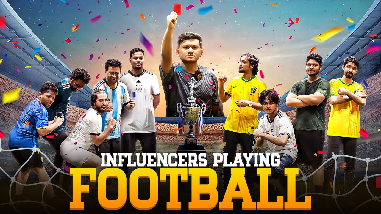 Influencers Playing Football | Neyon & On