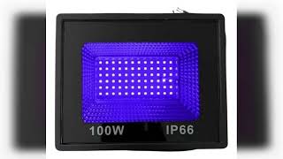 Review: Refletor Uv Festas/dj 100w Luz Negra Efeito Neon Bivolt Led