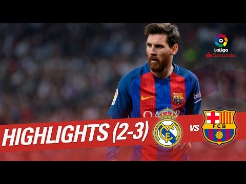 Resumen de Real Madrid vs FC Barcelona (2-3)