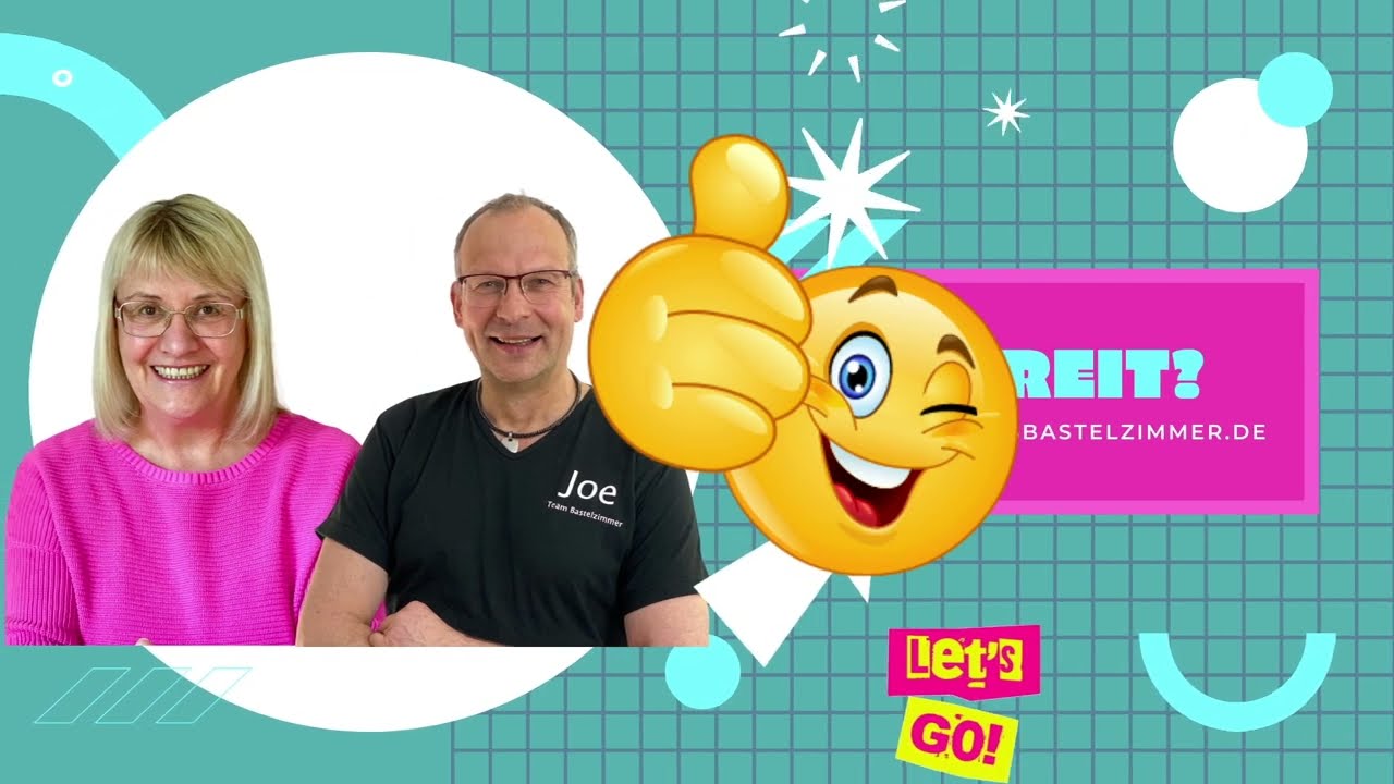 Die Bastelshow am Sonntag - Schüttelkarte basteln mit Anleitung