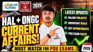 HAL & ONGC Current Affairs 2026 | Latest Updates for PSU Exams screenshot 3