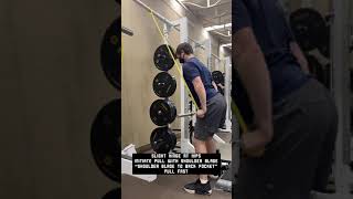 Straight arm band pulldown (dynamic)