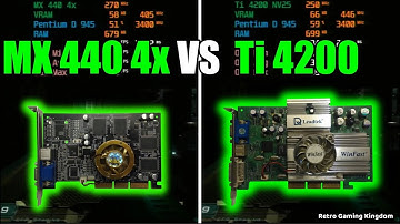GeForce4 MX 440 4x vs GeForce4 Ti 4200 Test In 9 Games (Capture Card)