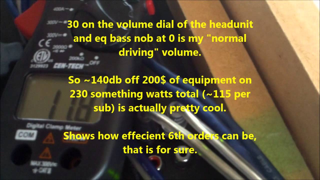 Car Stereo Boss Amplifier Clamp Test YouTube