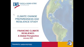 Financing Climate Resilience: A Global Perspective Net Worth