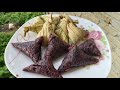 Cara Buat Ketupat Pulut Hitam | Caro Ore Kelate | Lemak Manis Sedap Sengoti