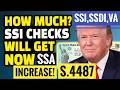 📈 Good News 🥳 NEW Social Security Increase S4487💰Social Security Checks Going Up? SSI, VA, SSDI ?