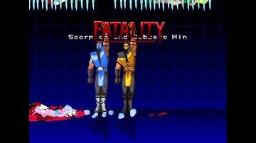 Subzero Fatalities For Ikemen Tag