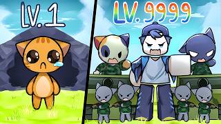 Download Lagu MEOW 1000%!! From a NOOB Cat to the Strongest CAT Troop 😾🔥😼 | My Cat Army Indonesia MP3
