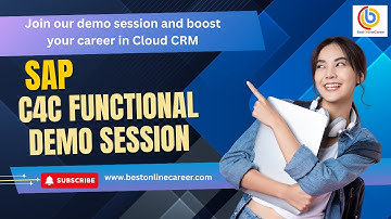 SAP C4C Functional Demo Session: Mastering Sales & Service in SAP Cloud for Customer
