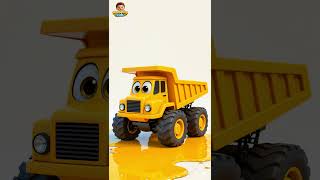 🔺 Aprende las FIGURAS y COLORES con AUTOS GIGANTES 🟦 Cuadrado, Círculo, Corazón y Triángulo