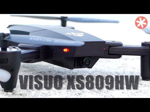 Китайская копия DJI Mavic - VISUO XS809HW Wifi FPV (ну почти)