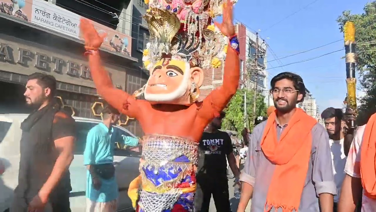 Maruti Nandan Sewa Samiti, Bahadurpur, Hoshiarpur || Dussehra 2024 Part-3