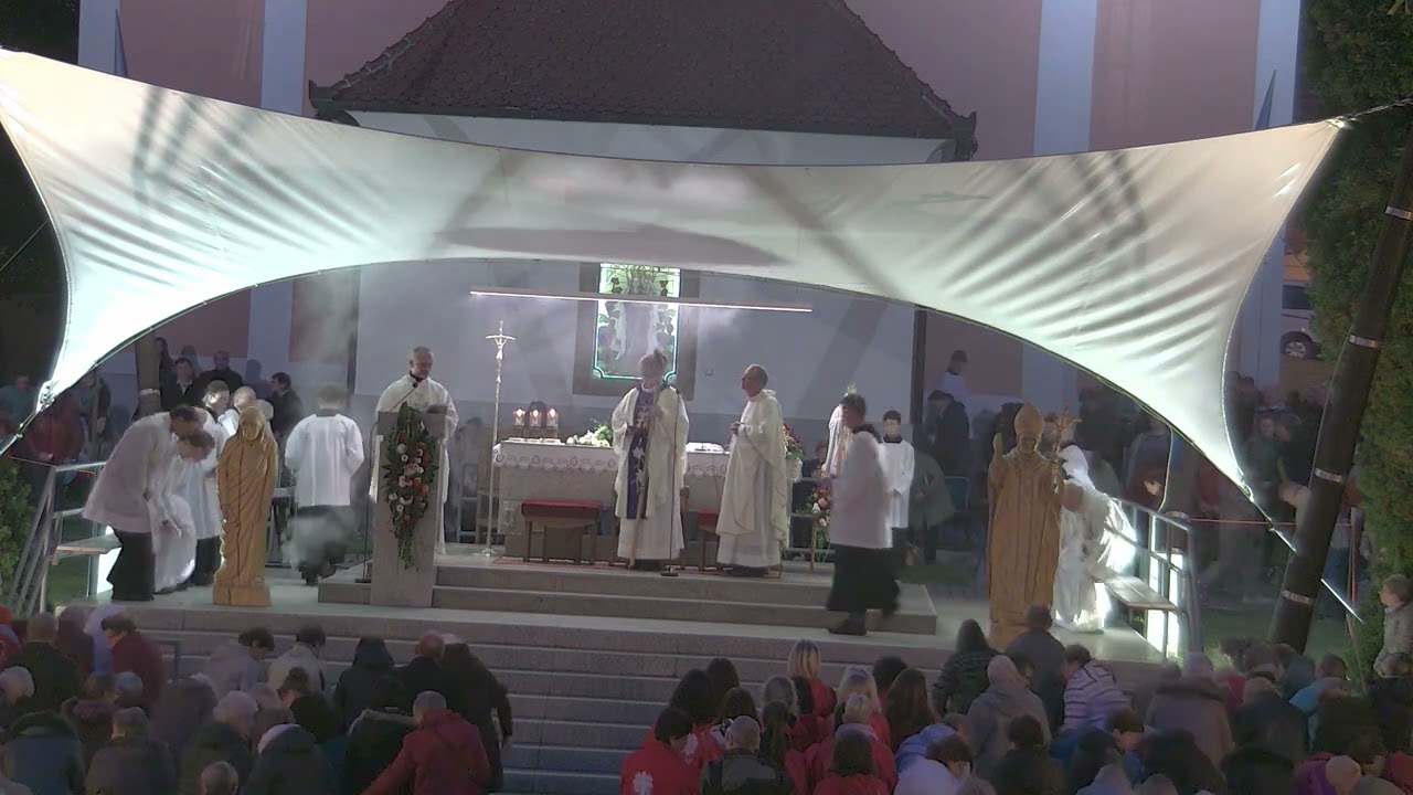 Mariánská pouť 13.10. 2022 s otcem biskupem Pavlem Posádem