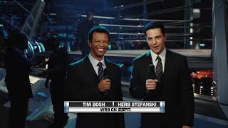 Real Steel - Bing Arena screens Zeus and Atom scenes [no music] [HD footage] screenshot 3