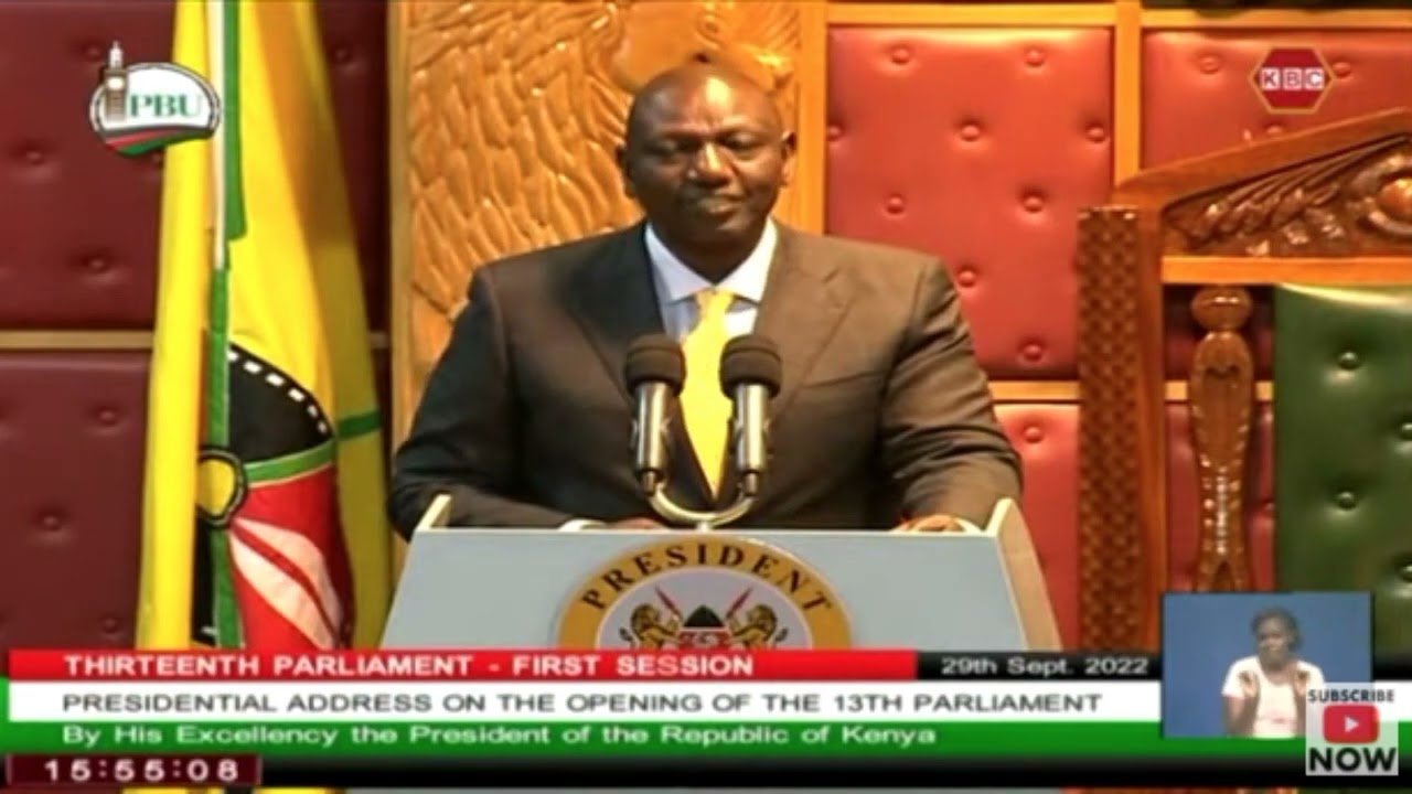 H.E Ruto: I have news, and it is not very good news. Our financial situation is not very good.
