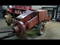 1964 New Holland 271 baler.