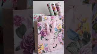 Bright, colorful paper bags to make your packaging stand out 🌈✨#HandmadeBusiness #NiraCreations