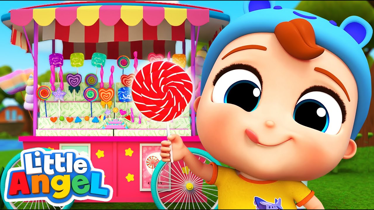⁣Where is My Lollipop?  | Little Angel Toddler Songs & Nursery Rhymes