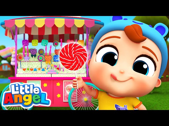 Where is My Lollipop?  | Little Angel Toddler Songs u0026 Nursery Rhymes class=