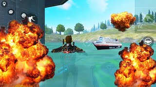 #8 DANGER ZONE VS WATER 🔥FREE FIRE #short #shortvideo #firstshortvideo #youtubeshort