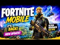 Finally Fortnite Mobile Returns on Android!🥶