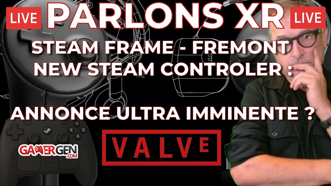 NOUS AVONS SUIVI L'ANNONCE DU STEAM FRAME, STEAM MACHINE ET DU NEW STEAM CONTROLER EN LIVE !