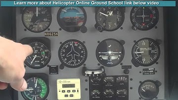 Hover Pre-Takeoff Check Enstrom F-28 F Helicopter Online Ground School