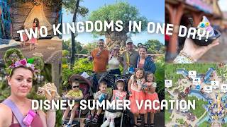 DISNEY SUMMER Day 2: Both Disney Kingdom's In ONE DAY!
