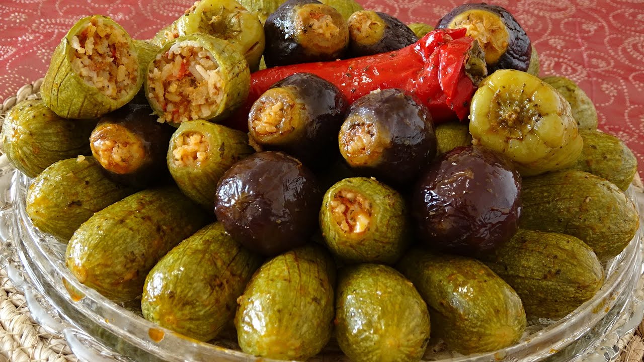 المحشي على الطريقة الحلبية على اوصولها ولا أطيب👌