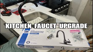 RV Kitchen Faucet Upgrade - Step By Step Removal & Installation