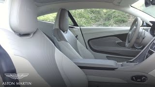 Operating the seating controls | Aston Martin DB11
