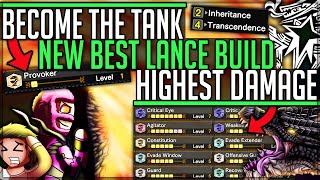 New Fatalis Best Lance Build - Immortal Provoker Tank - Monster Hunter World Iceborne! #mhw