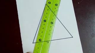 Spiral drawing made easy . Spiral triangle.