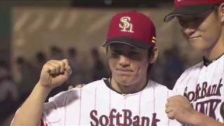 2017年7月19日 福岡ソフトバンク・甲斐選手・上林選手ヒーローインタビュー
