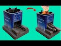 How to make a simple beautiful and effective wood stove-DIY rocket wood stove