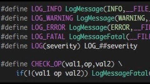 Error Checking/Logging with Macros - Adv. C++ Library Dev
