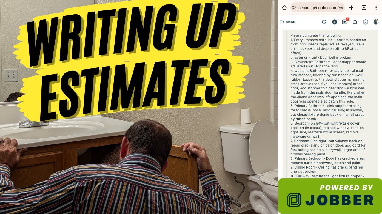 Writing Up Estimates Step By Step YouTube