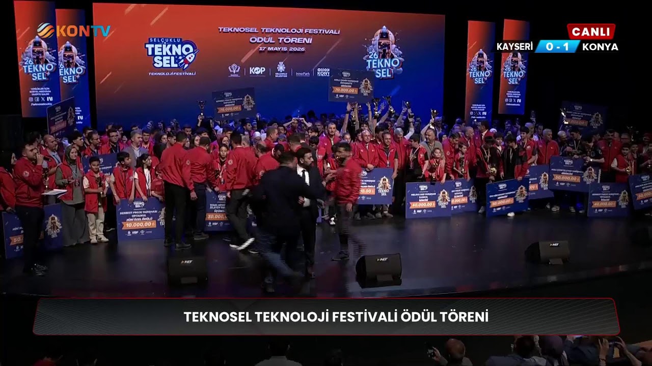 TEKNOSEL TEKNOLOJİ FESTİVALİ ÖDÜL TÖRENİ  - 17 MAYIS 2026